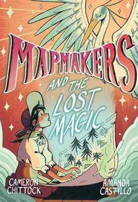 Cartographes et la couverture de la bande dessinée Lost Magic