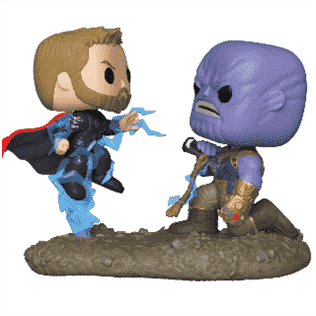 Marvel Thor contre Thanos Pop !  Moment de film