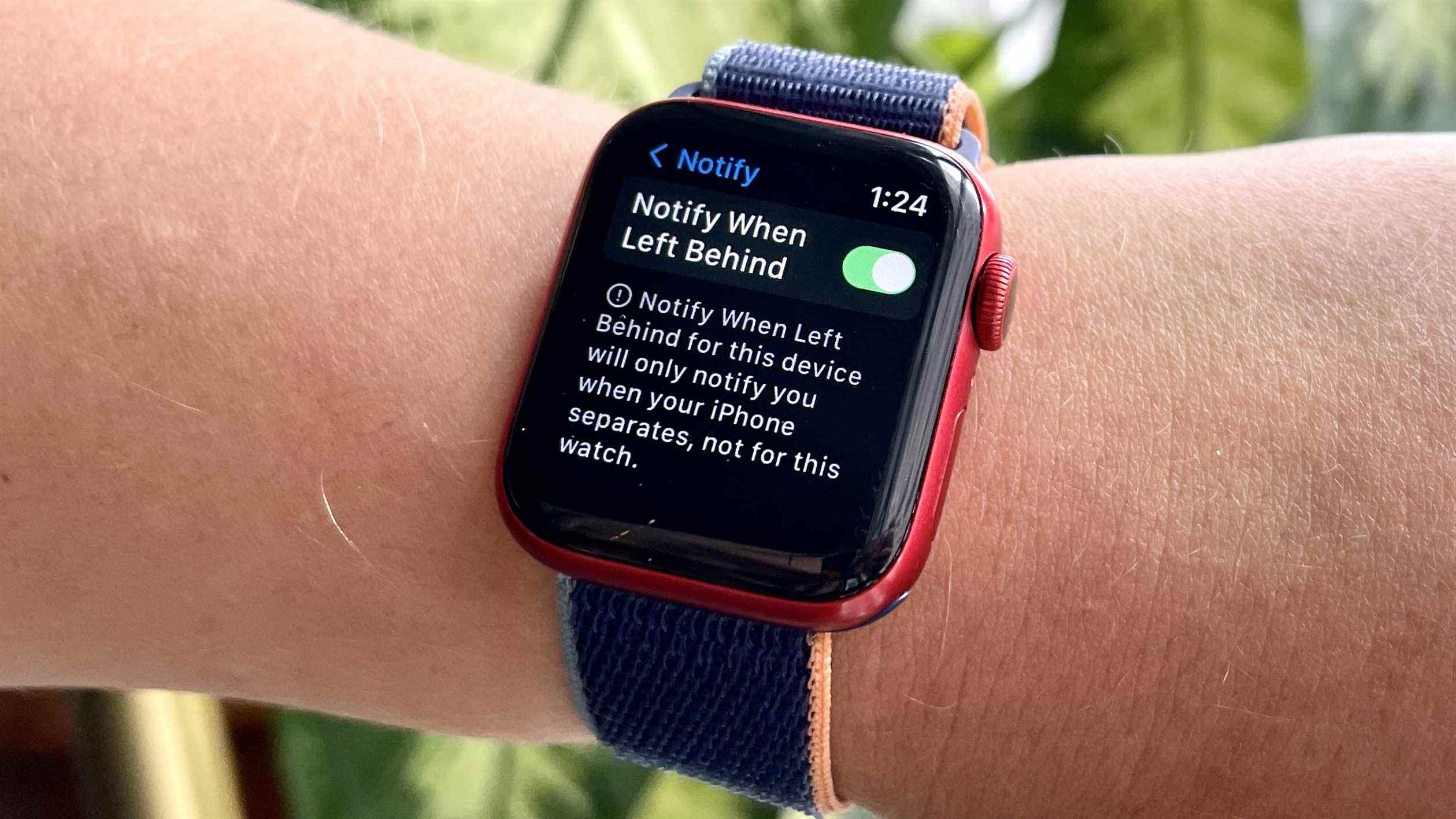 Apple Watch Rechercher des appareils