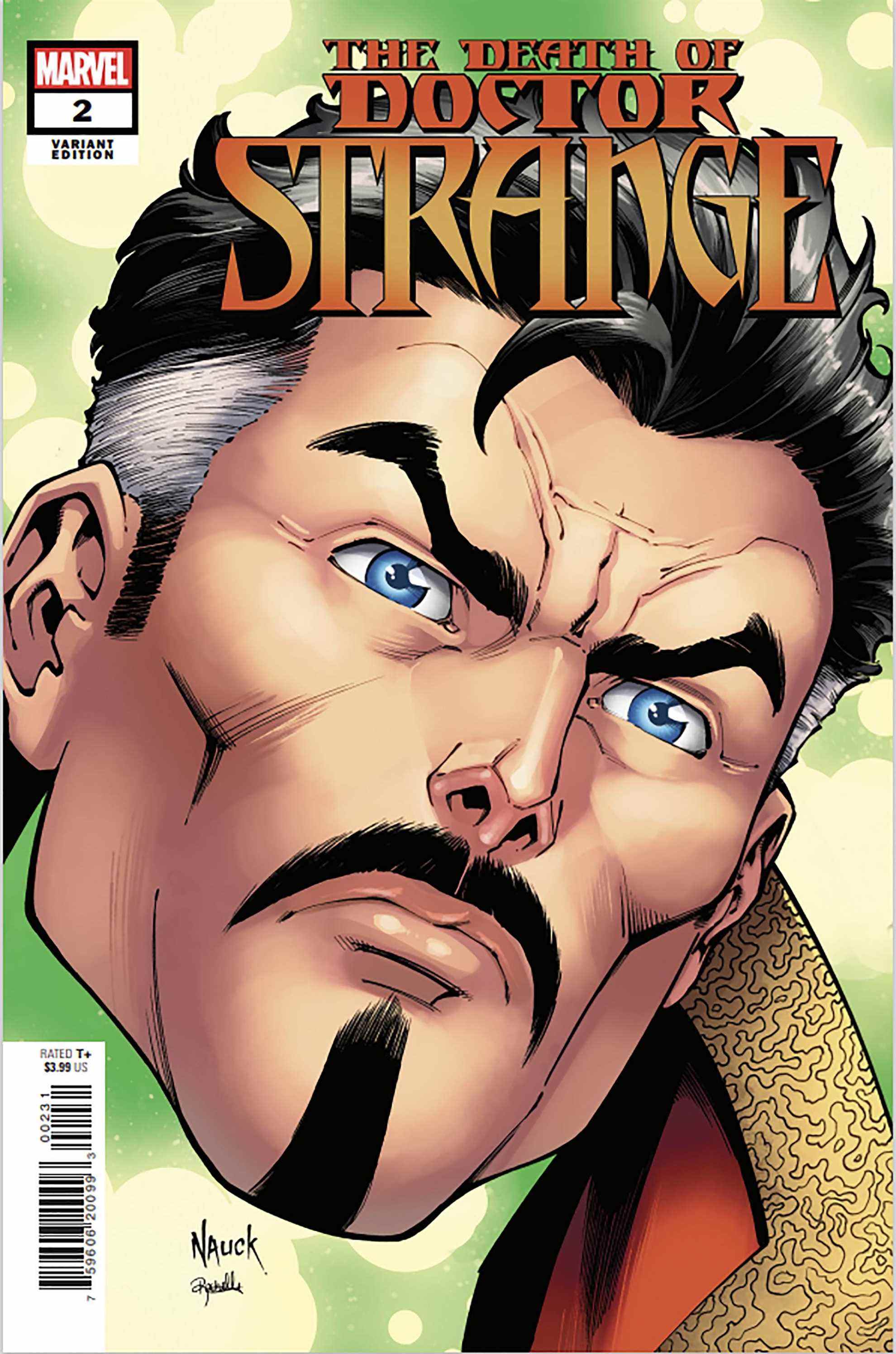 Couverture de la variante Death of Doctor Strange #2