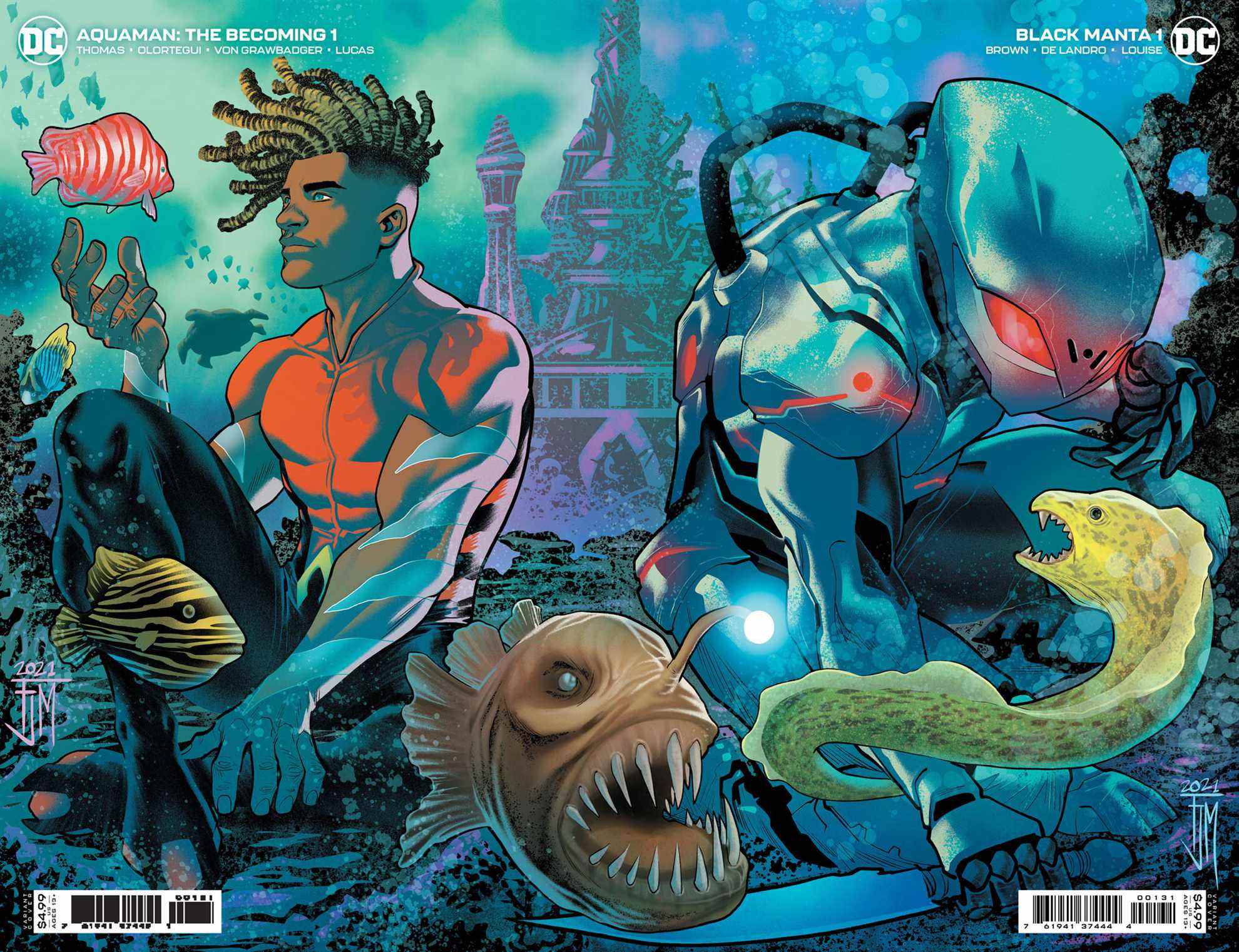 Couverture Aquaman : Le devenir #1