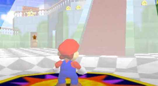 Regarder la lumière dans Super Mario 64