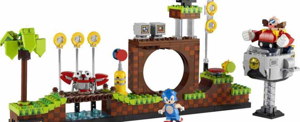 Sonic Lego set