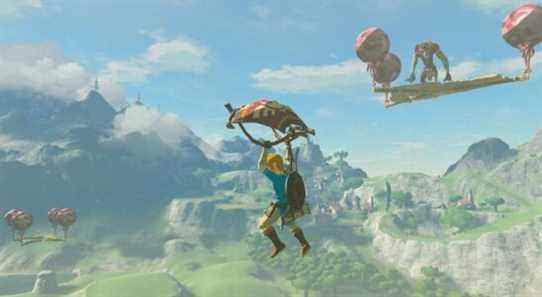 Zelda: Breath of the Wild - Comment obtenir le parapente
