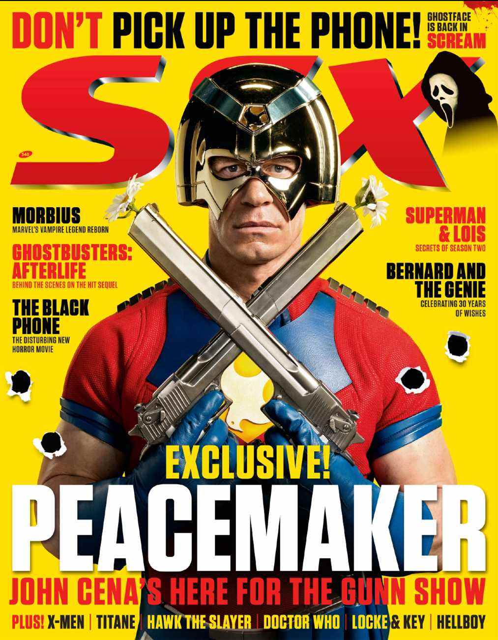 John Cena en couverture du numéro 348 de SFX.