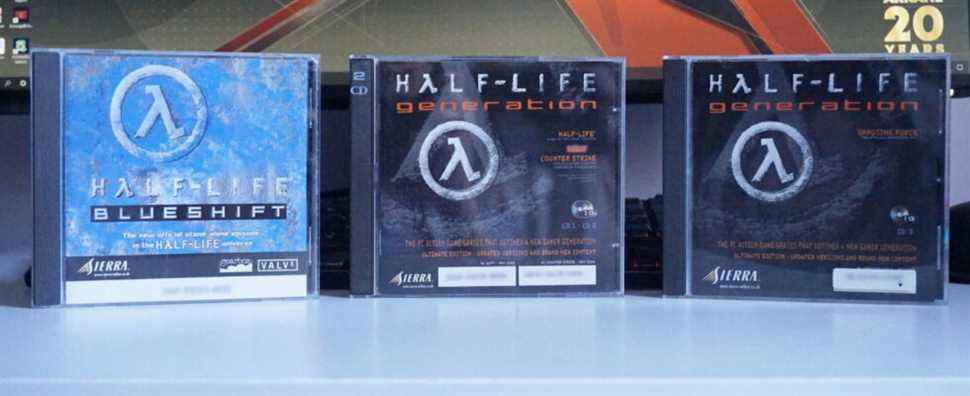 Il suffit de regarder ces magnifiques CD-ROM Half-Life
