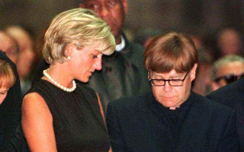 Diana, princesse de Galles était amie avec Sir Elton John des années 80 jusqu'à sa mort - Reuters/Alamy Stock Photo
