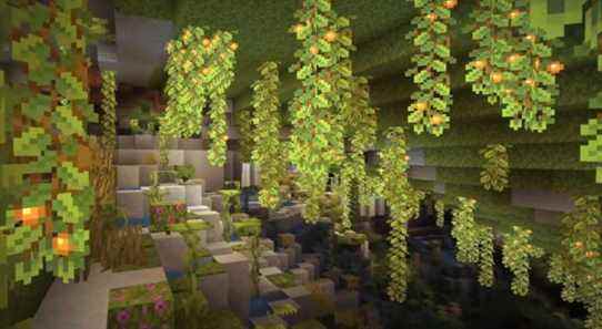 Apprenez tout sur la biospéléologie et les grottes luxuriantes dans ce teaser Minecraft
