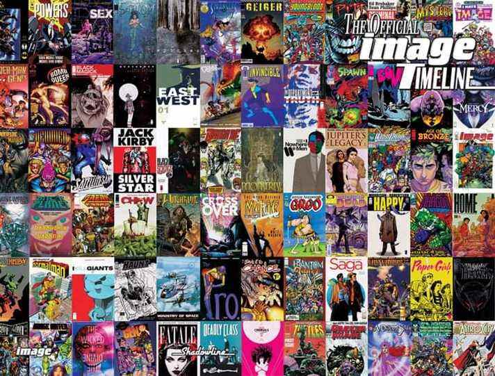 La chronologie officielle des bandes dessinées d'images