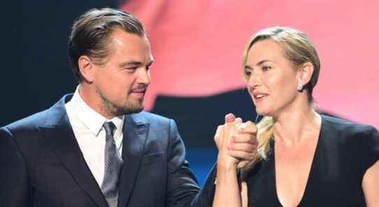 Kate Winslet "ne pouvait pas arrêter de pleurer" alors qu'elle retrouvait la co-star de Titanic Leonardo DiCaprio