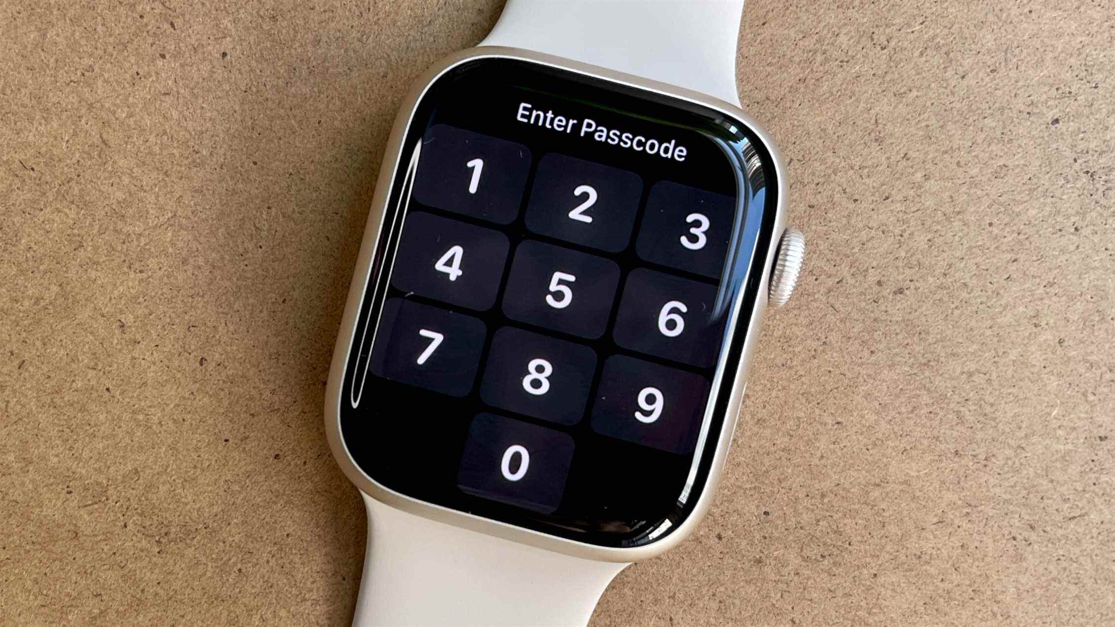 Code d'accès Apple Watch