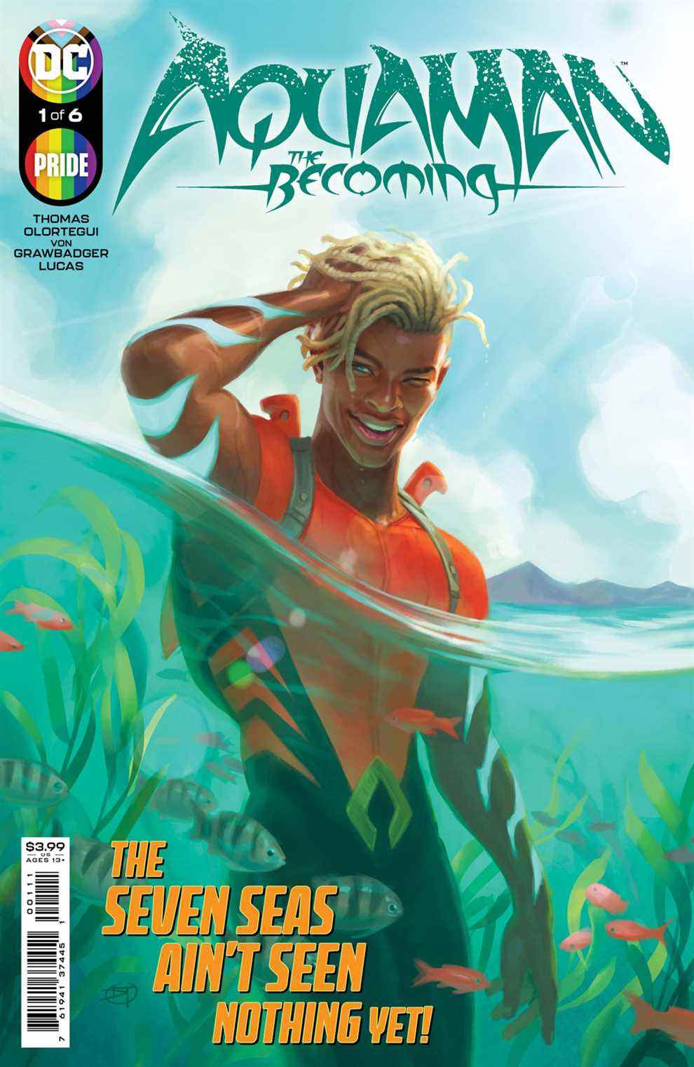 Couverture Aquaman : Le devenir #1