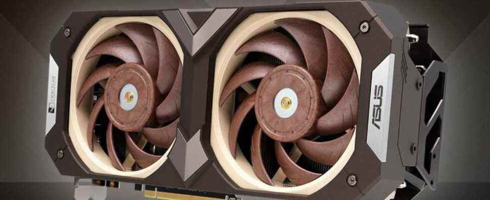 Asus et Noctua se sont associés sur une GeForce RTX 3070 plus silencieuse et plus brune