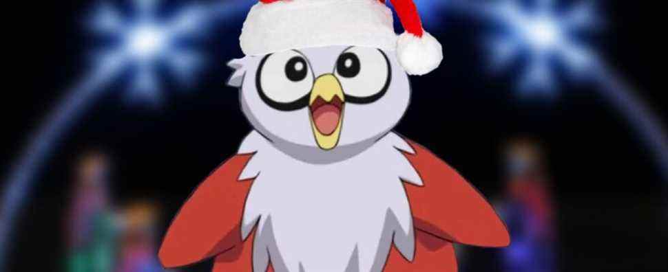 Delibird n'est pas un Pokémon de Noël et je veux qu'il s'en aille