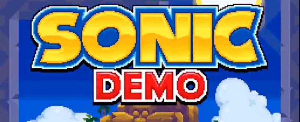 Des séquences de jeu mobile Sonic mises au rebut partagées en ligne