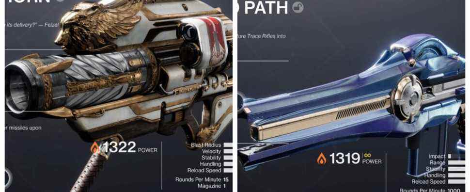 Destiny 2: Meilleures nouvelles armes dans la mise à jour du 30e anniversaire