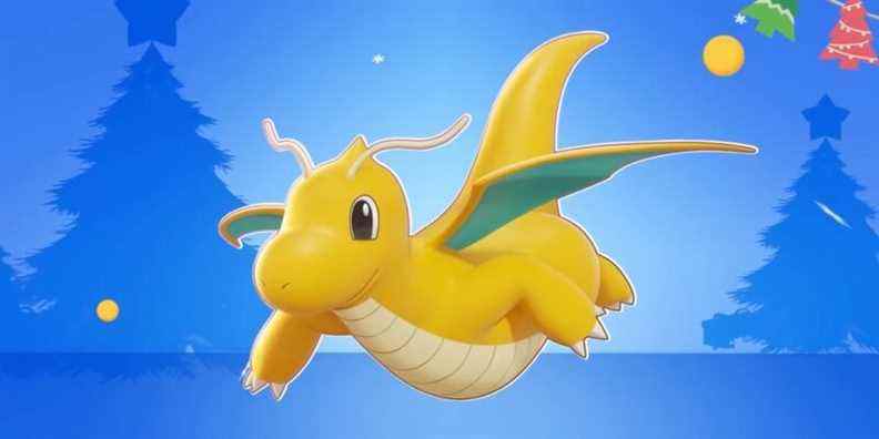 Dragonite rejoint la liste Pokémon Unite plus tard ce mois-ci, parallèlement à l'événement des fêtes de fin d'année