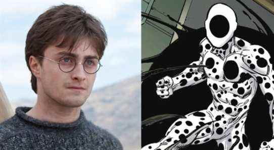 Fan Art imagine Daniel Radcliffe comme un spot obscur du méchant Spider-Man