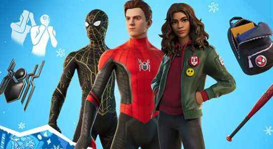 Fortnite Winterfest 2021 : Spider-Man : les tenues de la maison No Way et tout le reste des goodies de cette année