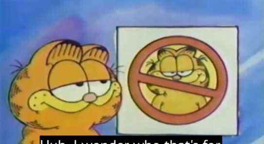 Garfield est jouable dans Nickelodeon All-Star Brawl le lundi, mais il ne devrait pas l'être