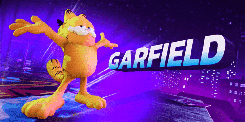 Garfield met en place ses ducs pour Nickelodeon All-Star Brawl