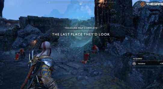 God Of War : Où trouver le dernier endroit où ils auraient l'air d'être un trésor