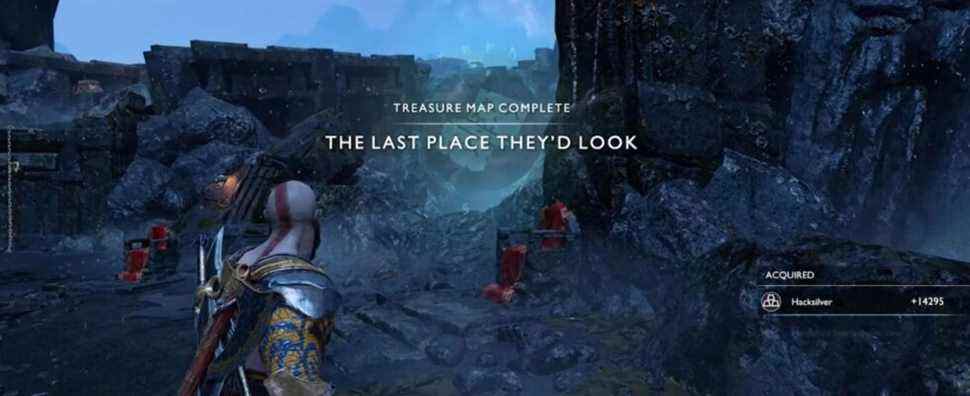 God Of War : Où trouver le dernier endroit où ils auraient l'air d'être un trésor