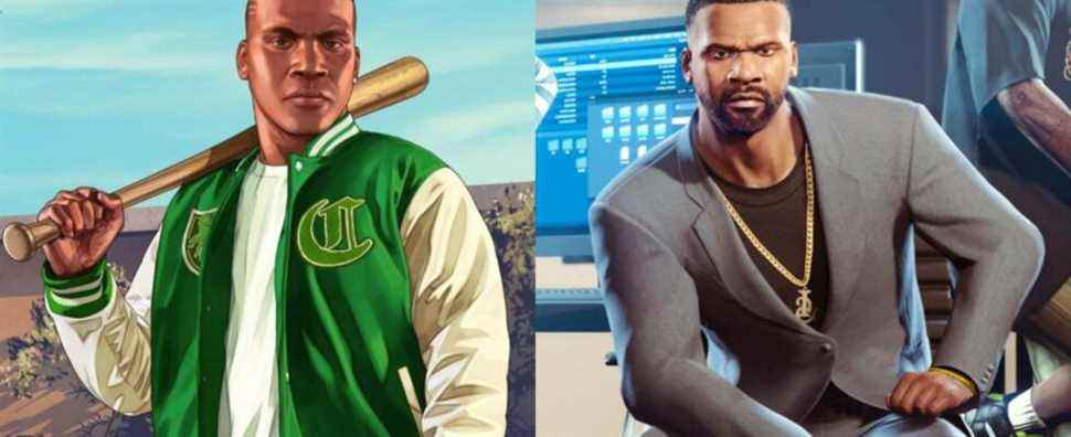 Grand Theft Auto Online : comparer Franklin de GTA 5 à son apparence actuelle