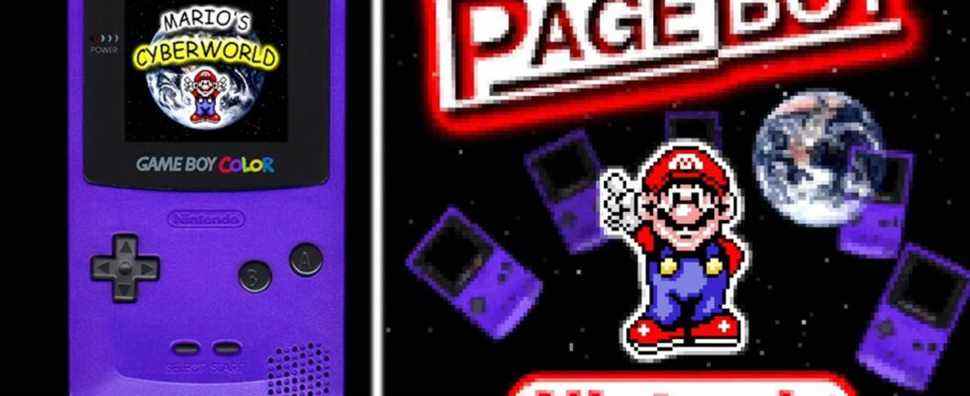 Il y a 20 ans, Nintendo avait l'intention d'apporter des e-mails, des recherches sur Internet et des flux en direct à la Game Boy Color
