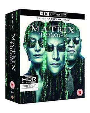Le coffret Blu-ray Matrix Trilogy [4K Ultra HD]