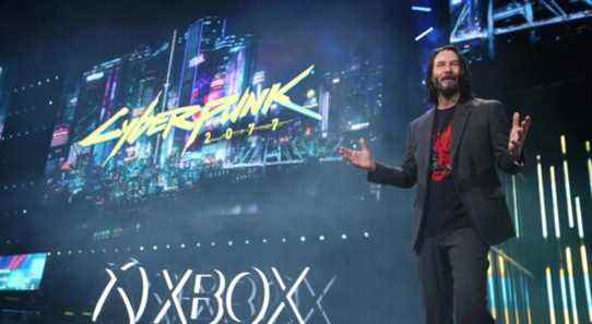 Keanu Reeves n'a jamais joué à Cyberpunk 2077, malgré le fait que CD Projekt Red affirme qu'il l'a "adoré"