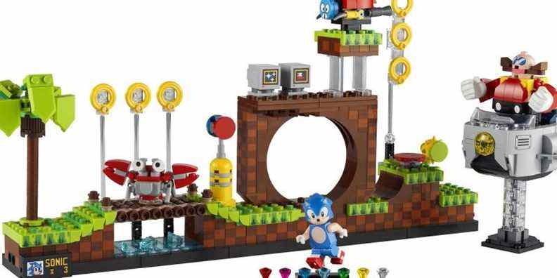LEGO Sonic The Hedgehog Green Hill Zone Set disponible le jour du Nouvel An