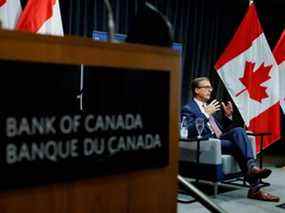 Le gouverneur de la Banque du Canada, Tiff Macklem, dévoilera aujourd'hui son cadre de politique monétaire.