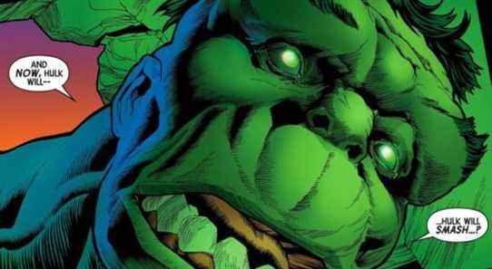 La meilleure bande dessinée Marvel de 2021 était Immortal Hulk