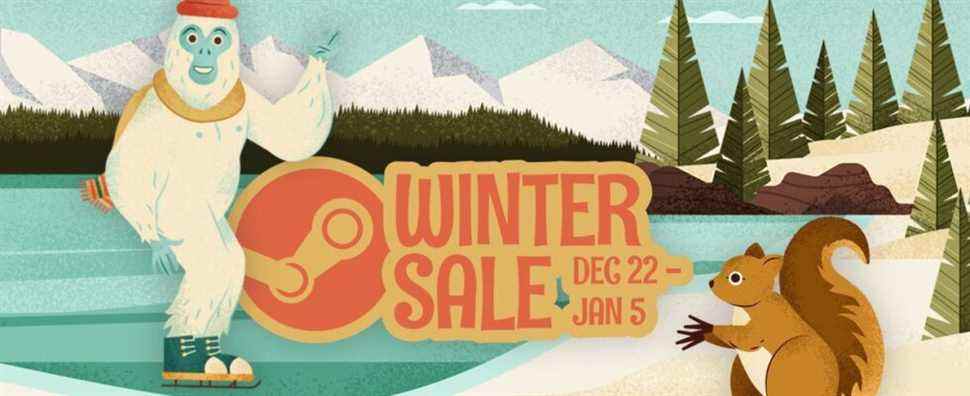 La vente d'hiver Steam annuelle est de retour
