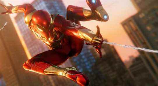 L'affiche No Way Home faite par les fans épouse les costumes Iron Spider de Spider-Man sur PS4