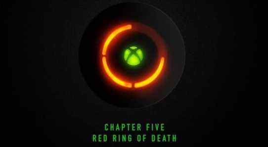 L'affiche Red Ring of Death de Xbox, un cadeau parfait pour les masochistes