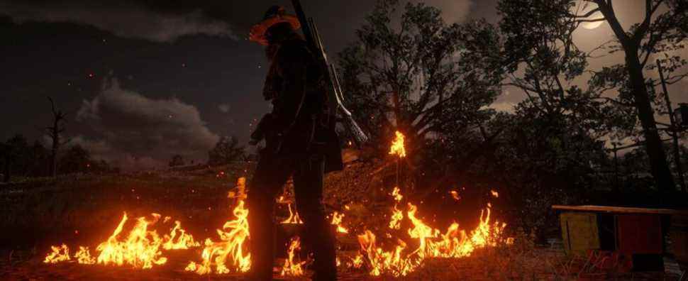 Le joueur de Red Dead Redemption 2 remarque des détails incroyables sur le cocktail Molotov