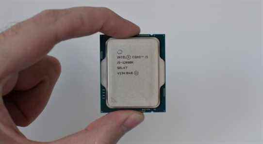 Le nouveau processeur Intel Core i5-12600K est déjà à 45 £ de réduction pour le Black Friday