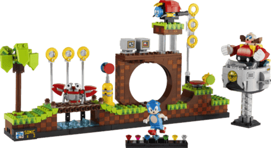 Lego Sonic the Hedgehog Green Hill Zone Set est réel
