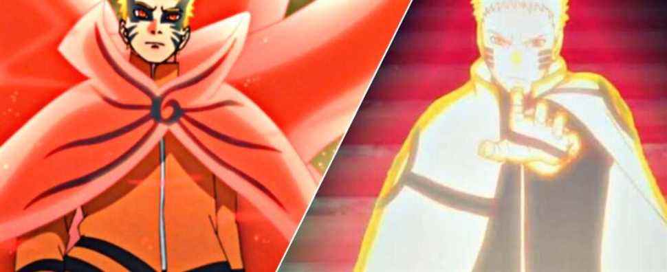 Les 14 transformations les plus fortes de Naruto Uzumaki, classées