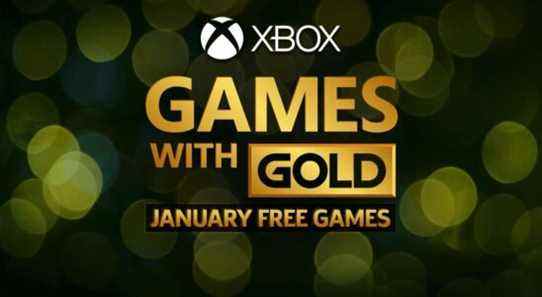 Les jeux Xbox avec de l'or pour janvier 2022 annoncés