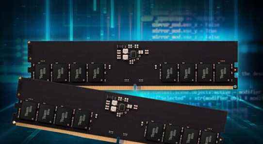 Les pénuries de DDR5 devraient se poursuivre jusqu'en 2022