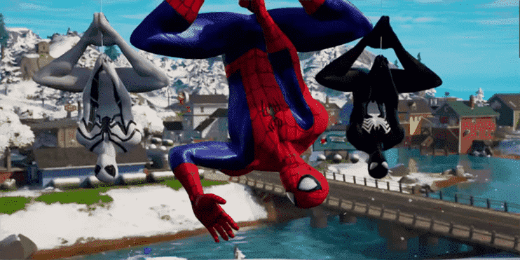 Les tireurs Web de Spider-Man sont maintenant disponibles sur Fortnite