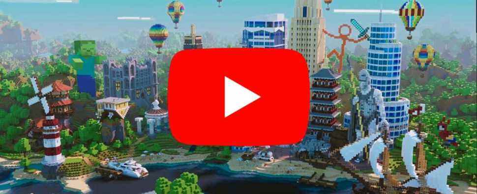 Les vidéos de Minecraft passent un jalon YouTube ridicule