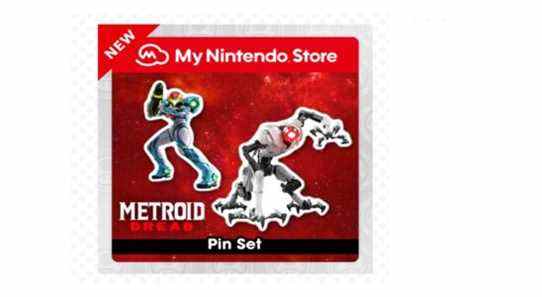 Metroid Dread pin set