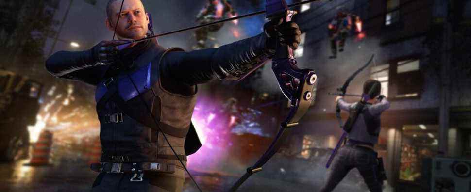 Marvel's Avengers ajoute un nouveau skin MCU Hawkeye basé sur le spectacle Disney Plus