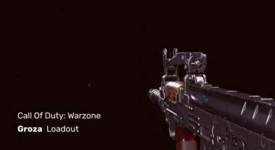 Meilleur chargement Groza et configuration de classe dans Call of Duty: Warzone