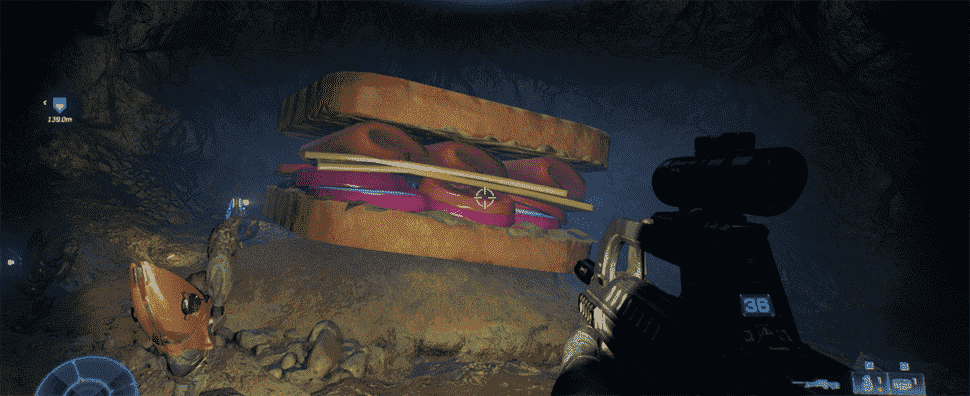 Même Master Chief n'a pas pu manger ce sandwich géant
