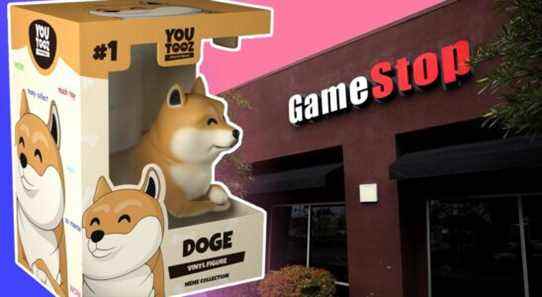 Meme Stock GameStop accepte maintenant Meme Cryptos Like Doge